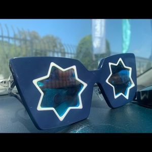 Markus Lupfer Linda Farrow Star Navy Blue